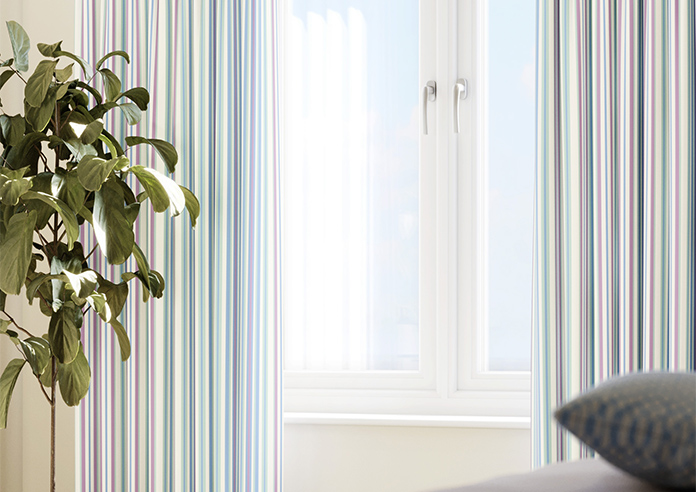 The British Stripe Co. Elizabeth, Brighton No.2 - Made to Measure Curtains - Image 5